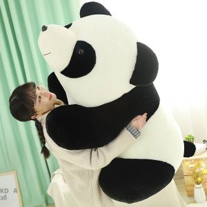 ใหม่ Huggable Kawaii ตุ๊กตา Panda ตุ๊กตาตุ๊กตาตุ๊กตาตุ๊กตาตุ๊กตาสัตว์ของเล่น PANDA เหมือนจริงตุ๊กตาของเล่นเด็กทารก Playmate เด็กวันเกิดของขวัญ
