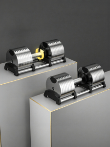 TEZEWA | Chrome Fast Adjustable Dumbbells