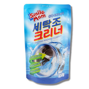 Bột tẩy vệ sinh lồng máy giặt Hàn Quốc Smile Mom bột vệ sinh khử mùi an toàn cho da lấy đi mọi cặn bẩn gây mùi hôi