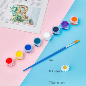 DIY Acrylic Paint Set - 6 Colors 8 Colors 12 Colors - Artistic Painting Graffiti Coloring Paint Strips 3ML