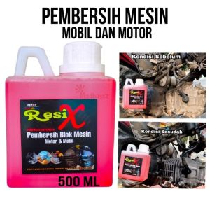 Resik Pembersih mesin motor/penghilang kerak/karat 500 mili