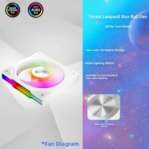 Jungle Leopard | ARGB 5V3-pin Sync Infinite Mirror Effect Case Fan 12CM