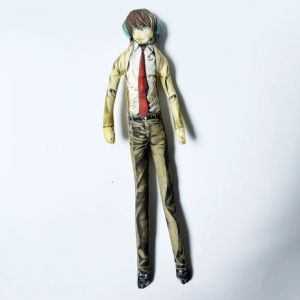 Bandai | Anime Death Note L.Lawliet Cosplay Doll Toy Abstract Joint Flexible Room Decoration Halloween Mascot Soft Props Birthday Gifts