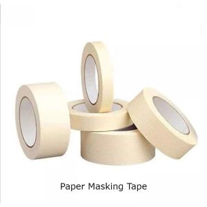 Masking Tape White  Single Side Tape Adhesive Crepe Paper for Oil Painting Sketch Drawing Supplies