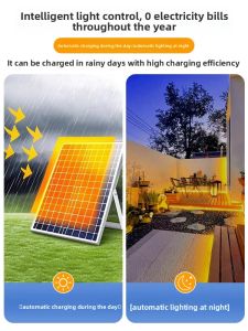 PAIMIJI | COB Solar Waterproof LED Light Strip for Outdoor Use