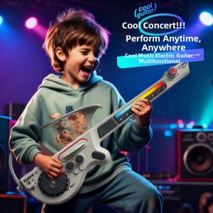 Cordless Auto Shift Bluetooth Connectable Smart Foldable Guitar Toy