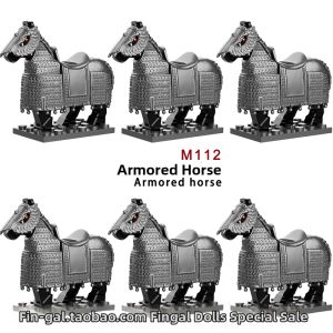 Ancient Warrior Figure Building Blocks