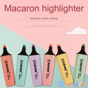 ✨Xinder✨Highlighter Pen Macaron Color Student Markers Marker Pen Graffiti Painting Pen