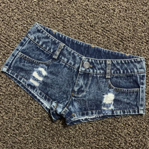Low Waist Denim Shorts Slim Fit Hot Pants Street Style Dance Club Short Jeans Womens Fashion Trendy Mini Skirts