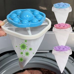 1/3 cái tẩy lông lọc máy giặt Dụng cụ bắt xơ vải gia dụng bóng giặt quần áo gia đình đồ dùng vệ sinh