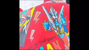 Setelan anak karakter Ultraman merek LESSON  1- 3 Tahun