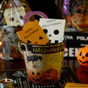 Hộp Đựng Bánh Kẹo Halloween Mới Hộp Đựng Bánh Kẹo Cầm Tay Hộp Đựng Bánh Kẹo Nướng Hộp Đựng Kẹo Dẻo Hộp Quà Tặng