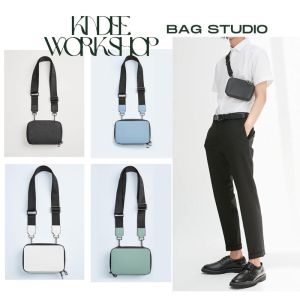 Túi xách nam đeo chéo dáng hộp giỏ chữ nhật đeo hông messenger Hottrend tuồn siêu cứng cáp chốt khóa chắc chắn cặp phong cách