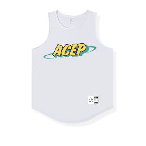 American Basketball Jersey Sports Tank Top Sleeveless Mesh Quick Dry Training Gym Fitness Summer Wear for Men Women