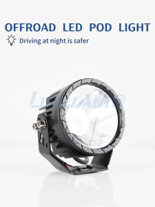 ✨จัดส่งจากกรุงเทพ✨2ชิ้น 4นิ้วไฟ Led งานสีขาวเหลืองจุดน้ำท่วม4X4รถจักรยานยนต์ไฟตัดหมอกสำหรับออฟโรดรถ ATV แข่งสิ่งสกปรก12V 24V 48V ไฟ Barra