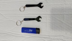 adjustable wrench Personalized Mini Acrylic Keychain