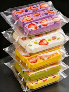LUNZEQIN | Strawberry Milk Flavor Long Silk Pull Candy Handmade Snack No Additives