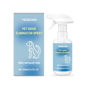 YEGBONG Pet Odor Eliminator Spray This spray is suitable for pet environment cleaning odor removal cat litter boxes bed MATS and car compartments