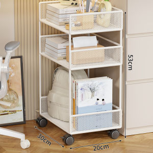 evesigar | Desk Under Storage Rack Double Layer