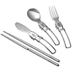 The Primitive | Portable Multifunctional Stainless Steel Cutlery Set