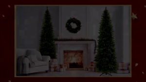 Christmas Tree Artificial Pine Tree Xmas Holiday Decoration for Home Living Room & Party
