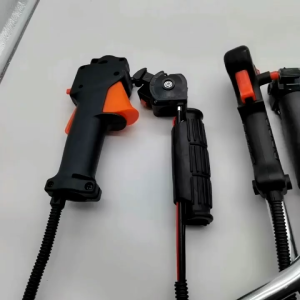 Trimmer Throttle Switch Lawn Mower Throttle Handle Trigger Cable Manual Right Handle Throttle Switch For Honda GX35 Lawn Mower Throttle Cable Control Switch Lever Handle for Trimmer Throttle Lawn Mower Accessories