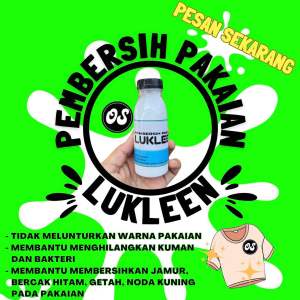 LUKLEEN PEMBERSIH PAKAIAN JAMUR GETAH NODA