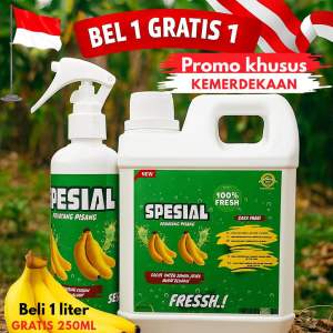 OBAT CAIRAN PEMATANG BUAH PISANG 1 LITER+FREE 250 ML || KARBIT PEMATANG BUAH || OBAT SEMPROT PEMATANG BUAH PISANG || OBAT CAIR PEMATANG PISANG ||