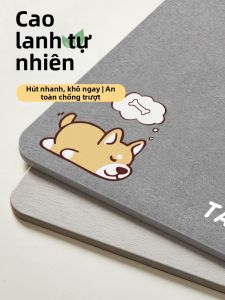 YIMENG | Thảm Tắm Chống Trượt Silicon Tảo