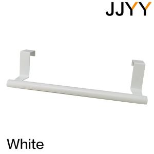 Stainless Steel Towel Bar Wall Mount Kitchen Cabinet Organizer Bathroom Hooks Storage Rack for Home Use