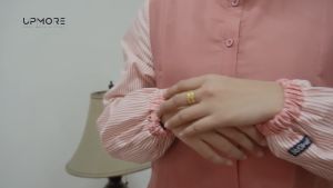 UPMORE - Liliana Golden Brown - Mustard \  Liliana Dusty Rose - Pink Ice \ Upmore Liliana \ Gamis Upmore