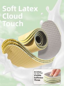 XIANZHAO | Ultra-Thin Latex Anti-Slip Shoe Inserts Womens Summer Barefoot Comfortable Soft Bottom Sweat Absorbent Odor Control Footwear