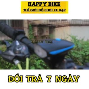 Đèn xe đạp thể thao SUPERFLASH siêu sáng có còi pin sạc USB LED T6 chống nước đèn pha xe đạp đèn trước xe đạp