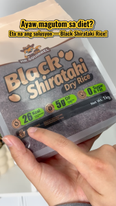 Mr.Squirrel Dry Black Shirataki Rice 2kg 1kg Konjac Keto Low Carb Shiratake Rice Health Food