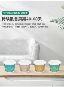 HOL 1Pack/4Pcs Random Scent Dry Air Freshener 2 In 1