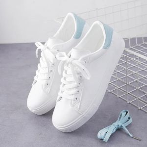 New 2025 Womens Flat Bottom Casual Shoes Soft Sole White Versatile Thin Bottom Flat Leisure Shoes Summer Cross Buckle Casual Shoes
