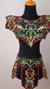 Aksesoris Tari & Kostum Karnaval Dayak Pendek