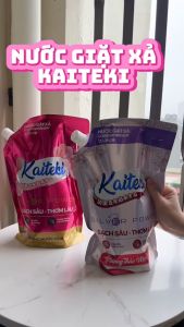 [1 Túi 2L] Nước Giặt Kaiteki - Làm Sạch Vượt Trội Lưu Hương Dài Lâu An Toàn Cho Gia