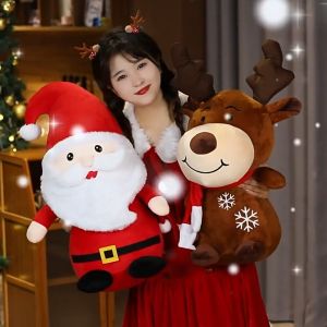 GỐI PHÒNG NGỦ CHO BÉ HÌNH TUẦN LỘC NGƯỜI TUYẾT ÔNG GIÀ NOEL