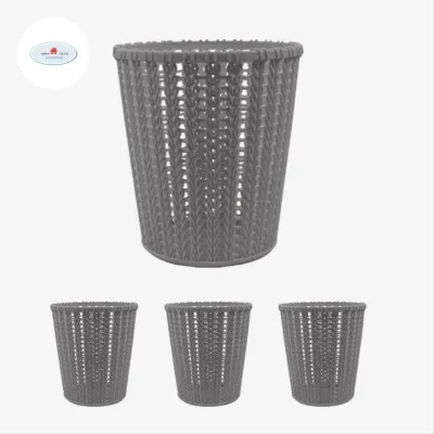 KERANJANG ZICRON S CLIO - tempat sendok motif rotan - tempat pensil pulpen - basket storage serbaguna