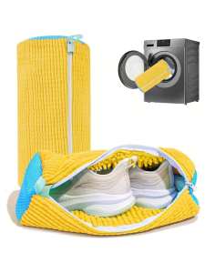 Shoe Washing Machine Bag: Laundry Shoe Bag for Washer and Dryer - Reusable Shoe Cleaning Bag for Sneaker Tennis Shoes Unstain Cleaner Kit