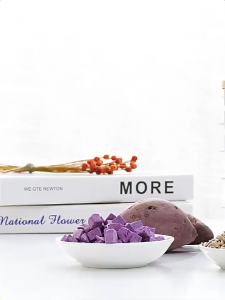 Purple potato Congee instant corn Congee low fat high fiber nutritious meal instead of breakfast energy meal