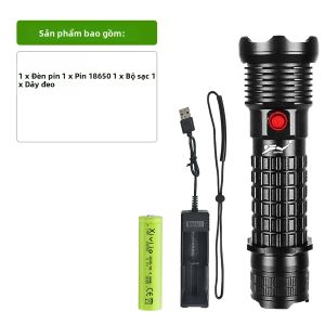 XHP70 Đèn Pin Lặn Chuyên Nghiệp IPX8 Đèn Flash Chống Nước 4 Chế Độ Đèn Lặn Biển Công Suất Cao 26650 Đèn Sử Dụng Dưới Nước