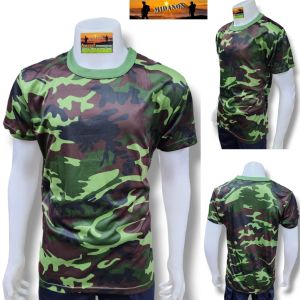 เสื้อยืดพรางทบ เสื้อยืดลายพราง เสื้อทบ ผ้าเรย่อนสปัน(Rayon Spun) เกรดไทย