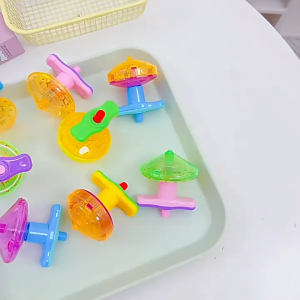 Con Quay Phát Sáng Cho Bé – Đồ Chơi Spinner Mini Có Đèn LED Nhiều Màu Vui Nhộn Cho Trẻ Em✨