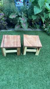 เก้าอี้ ม้านั่งไม้ ขนาด 9นิ้ว