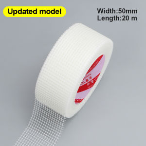 20M Fiberglass Mesh Tape for Wall Repair - Self-Adhesive Drywall Joint Tape Alkali Resistant Crack Prevention for Interior etc