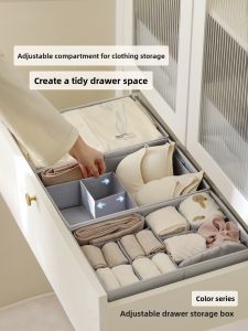 TIANZONG | Clothing Storage Box for Socks Underwear Bras and Lingerie