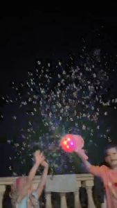 【READY】UPGRADED! 69/32 Holes LED Lighting Summer water gun Kids Bubble Gun Bubble Machine Toy Electric Automatic Gatling Machine Bazooka Pistol Buih Besar 泡泡枪