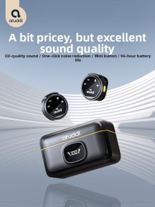 AOLUNDI | Wireless Bluetooth Microphone Noise Cancellation Clip-on